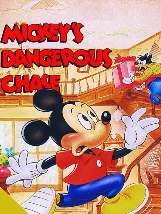 Cover for Mickey's Dangerous Chase